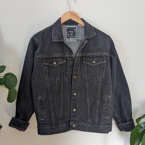 Tomorrow's Generation | Vintage | 90s | Black Denim Jacket